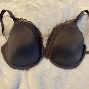 Like New! Natori Hidden Glamour Bra Grey 34G